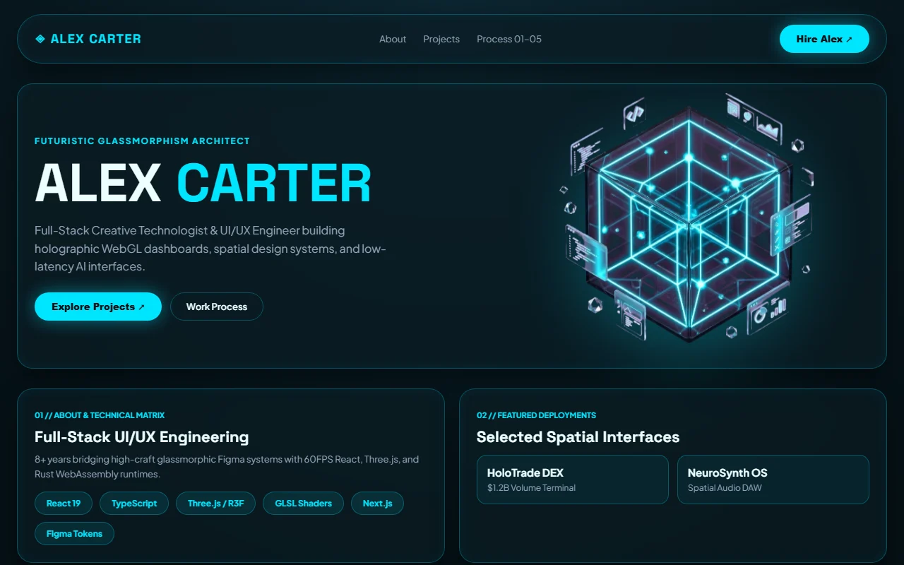 Alex Carter UI/UX