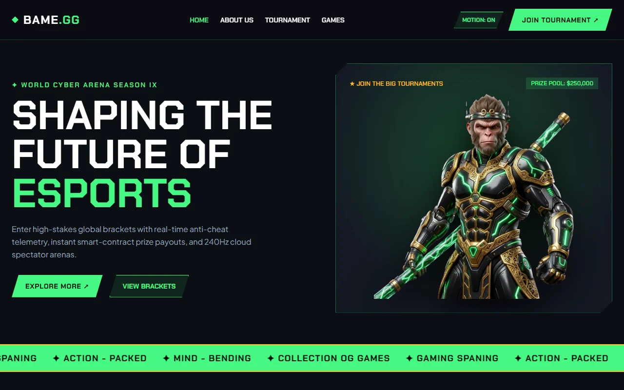 Bame eSports Arena