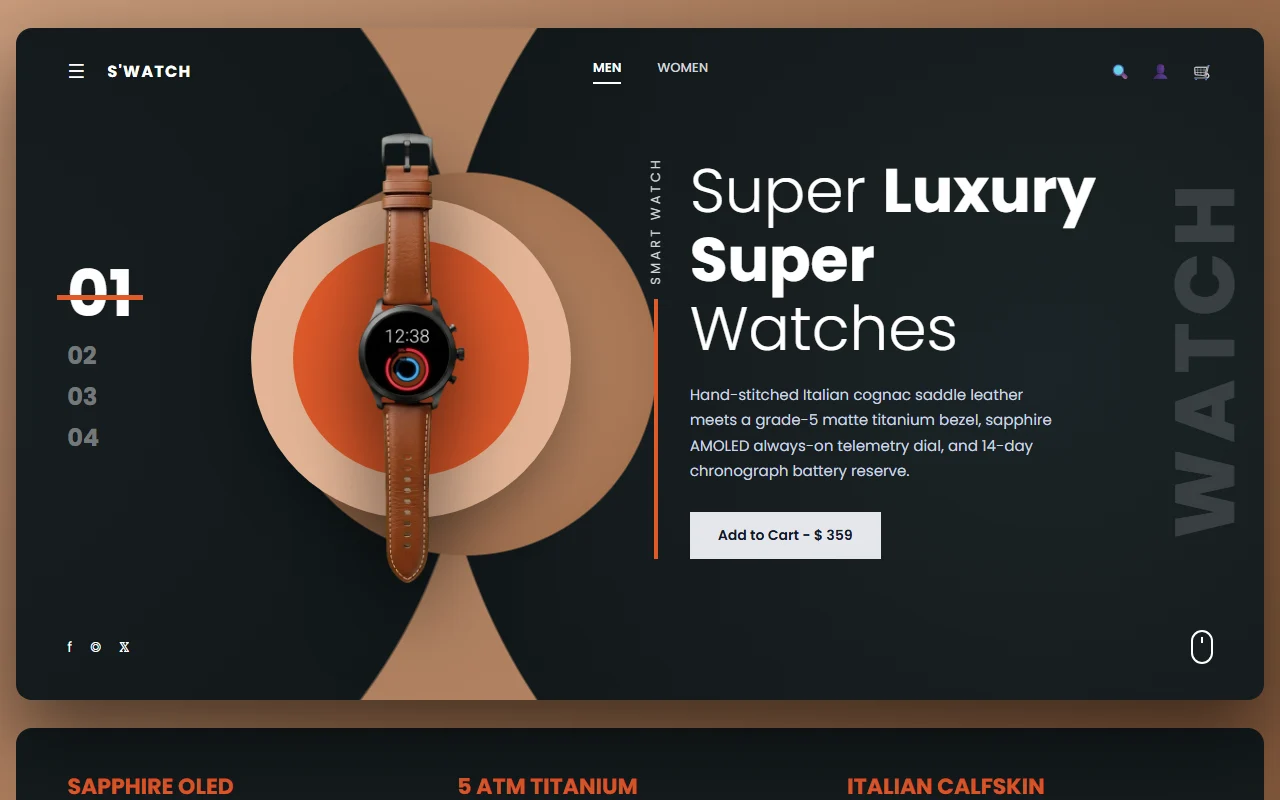 S'Watch Luxury Chronograph